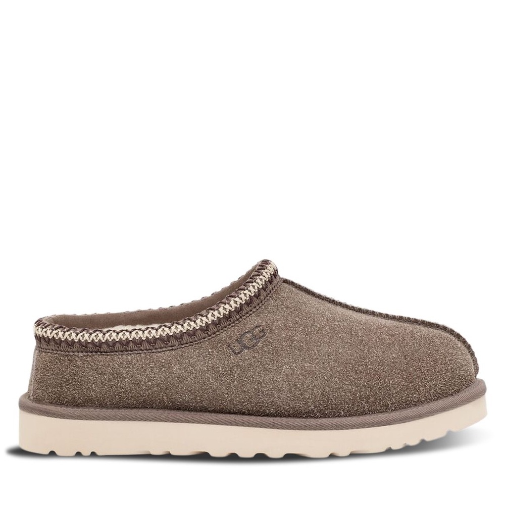 NEW UGG Tasman Slippers Size 9 Smoke Plume Suede Shearling NIB Sold Out